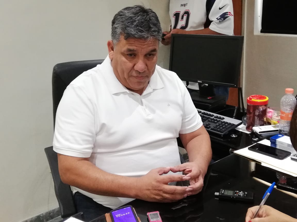 Sergio García Belmonte, Secretario de Exterior del Sindicato de Trabajadores del IMSS. (Manuel Guadarrama)