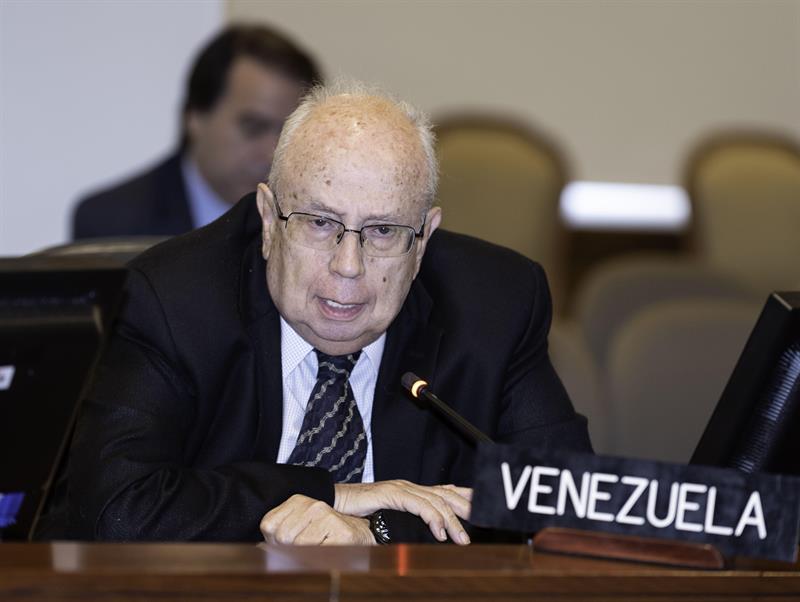 El anuncio fue hecho por el representante permanente de Venezuela ante la OEA, Gustavo Tarré.