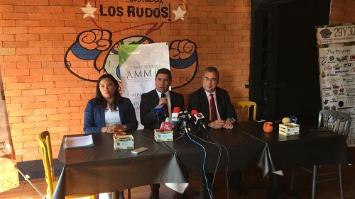 En conferencia de prensa destacaron la importancia de exportar. (Monserrat Mata)
