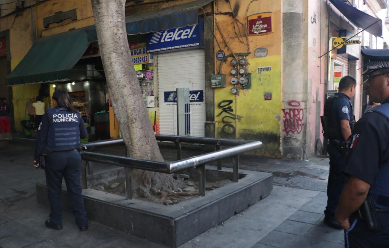 Elementos de la Policía Municipal acudieron, pero no lograron localizar a los asaltantes   (Andrés Sánchez)