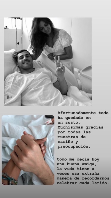 Historia de Sara Carbonero (Instagram: @saracarbonero)