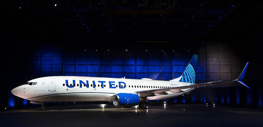 En esta imagen rediseñada de United destaca el color que más se vincula con el corazón de la marca: azul (Cortesía)