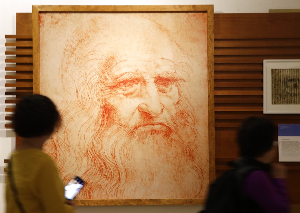 Leonardo da Vinci cumple 500 años de haber muerto. (AP)