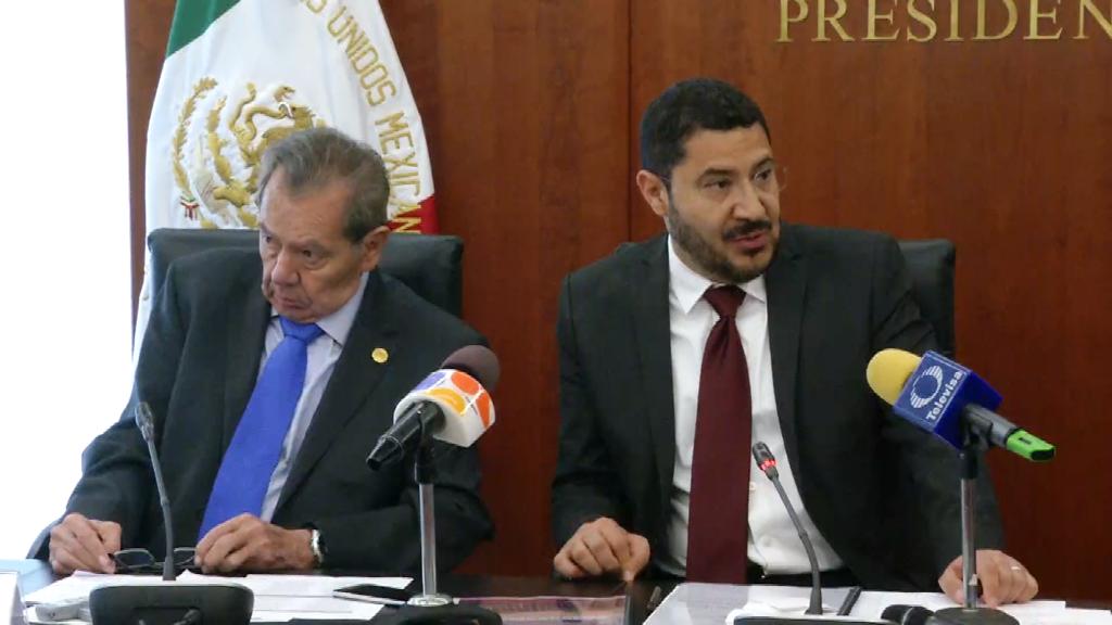 Martí Batres y Muñoz Ledo buscan adelantar sesión de la permanente/Silvia Arellano.