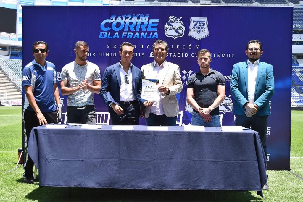 Representantes del club blanquiazul dieron a conocer los detalles de la contienda atlética (Especial)