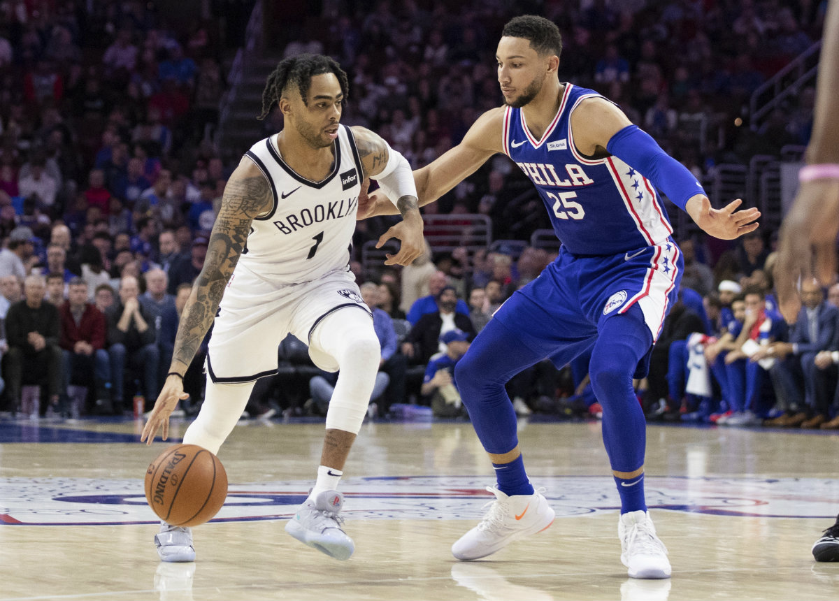 D'Angelo Russell, jugador de los Brooklyn Nets (AP)
