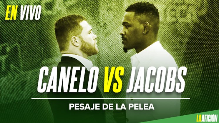 'Canelo' Álvarez vs Daniel Jacobs en vivo y en directo: Pesaje