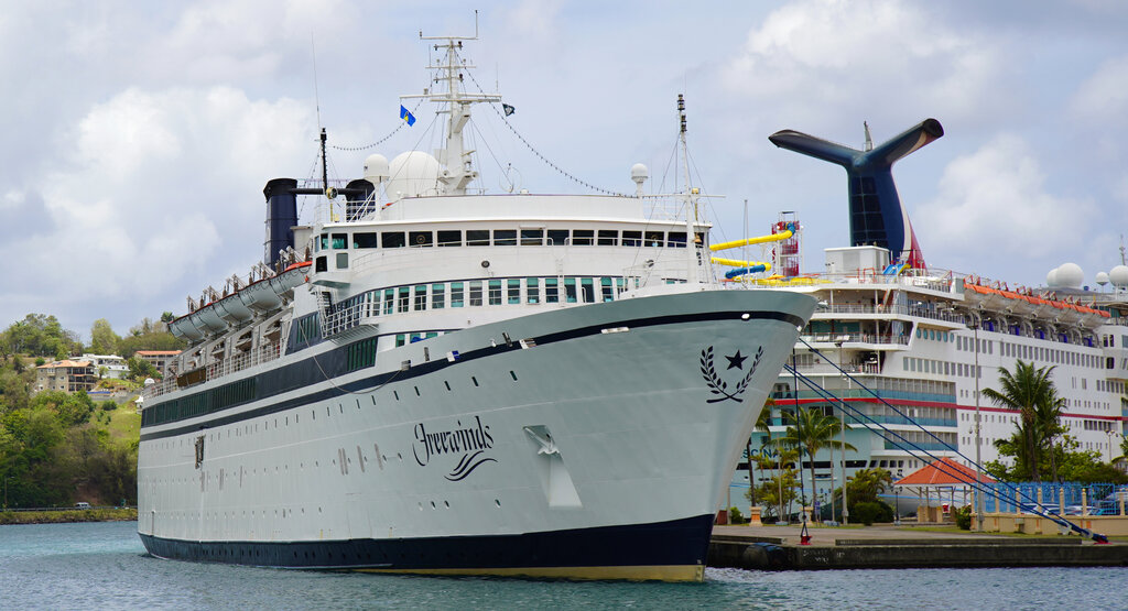 El "Freewinds" es utilizado por la Iglesia de la Cienciología como un lugar de retiro. AP