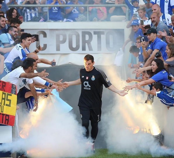 Iker Casillas se encuentra estable tras sufrir un infarto durante un entrenamiento con el Porto (Instagram @fcporto)