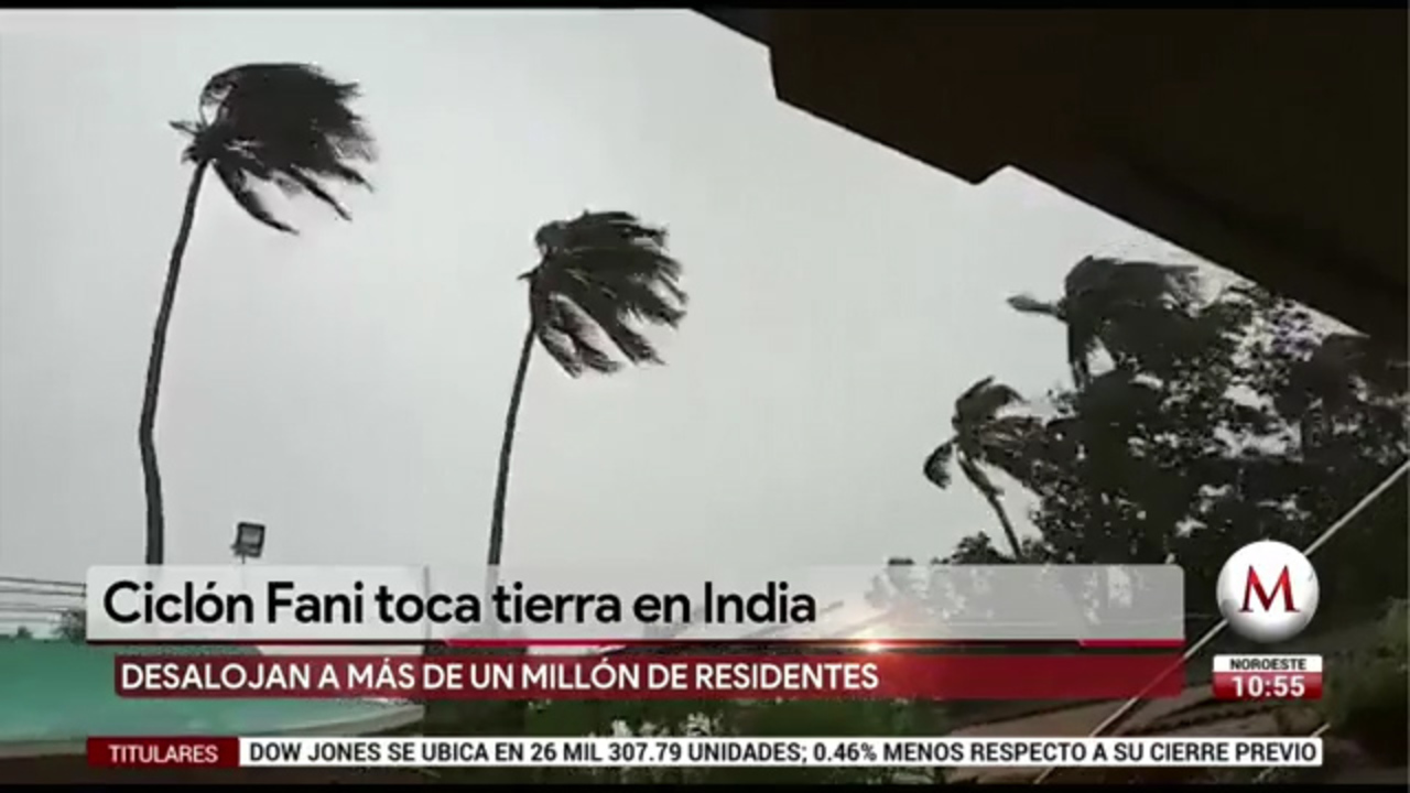 La India desaloja a más de un millón de personas por ciclón 'Fani