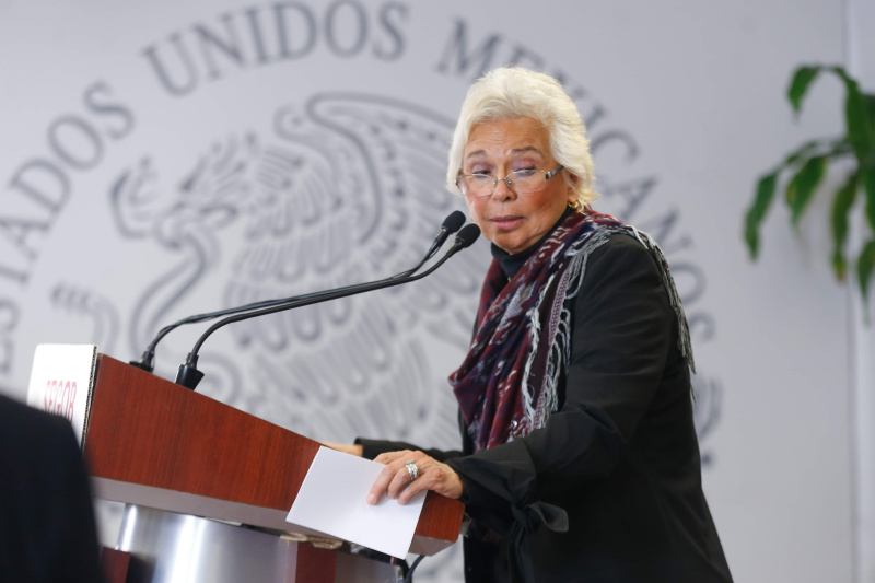 Olga Sánchez Cordero (Araceli López)