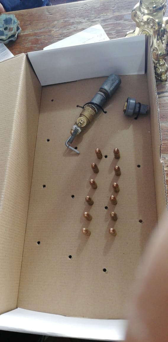 Portaba un arma de fuego de fabricación casera calibre 9 milímetros