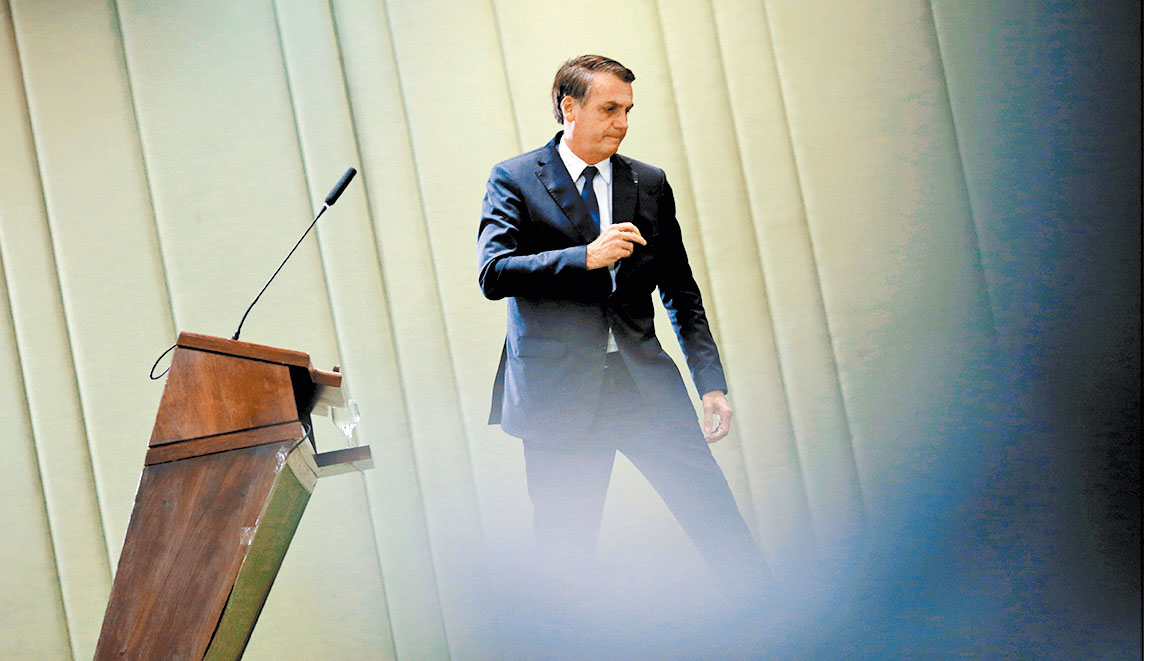 Bolsonaro tiene previsto hacer su primera visita oficial a Argentina el próximo 6 de junio. (Reuters)
