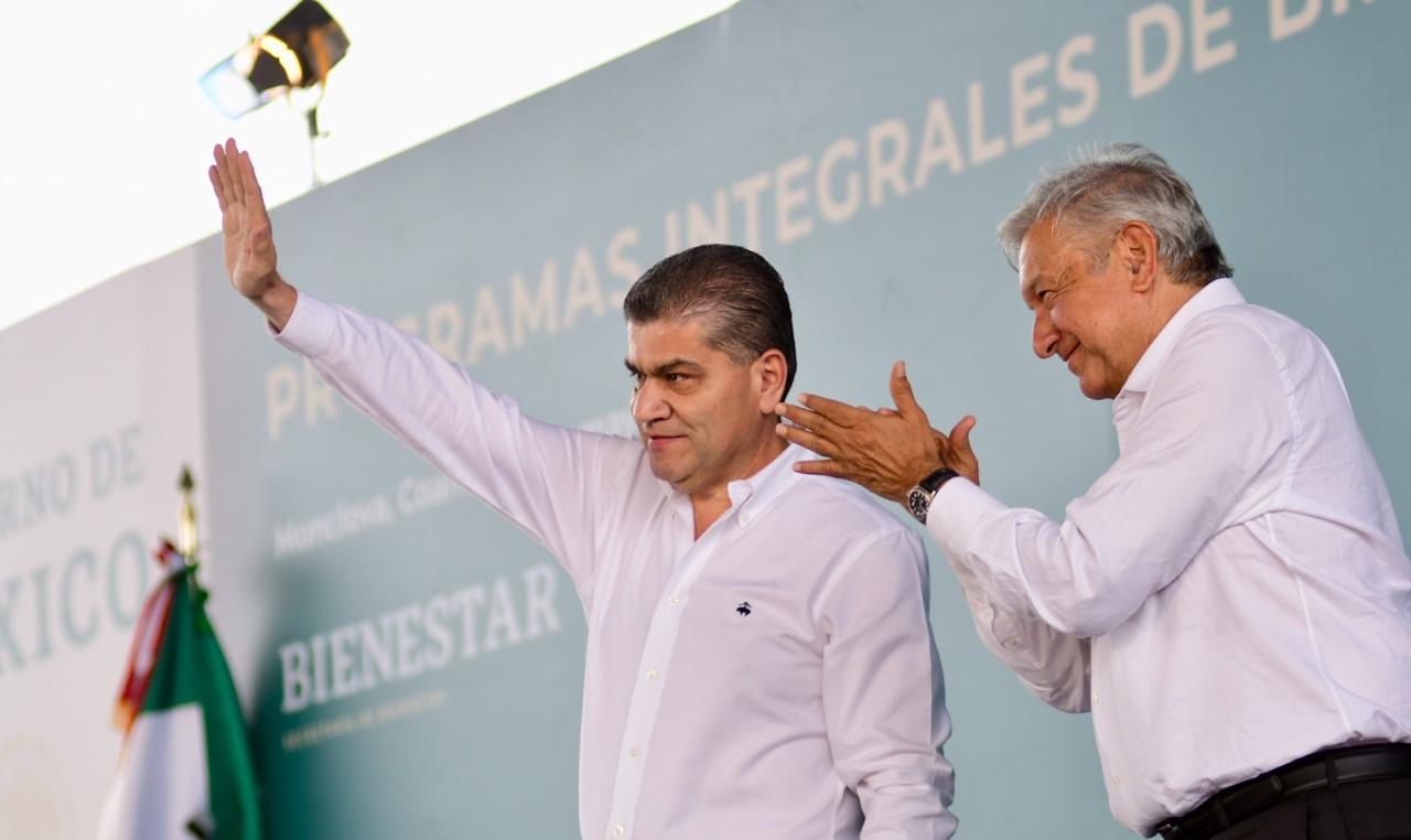 Gira del Presidente Andrés Manuel López Obrador en Monclova, Coahuila. (Especial)