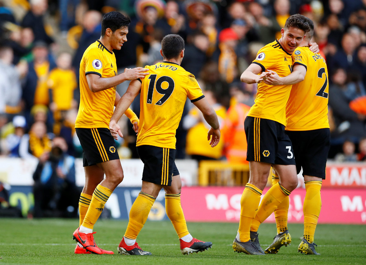 Raúl Jiménez y los Wolves derrotan al Fulham (Reuters)