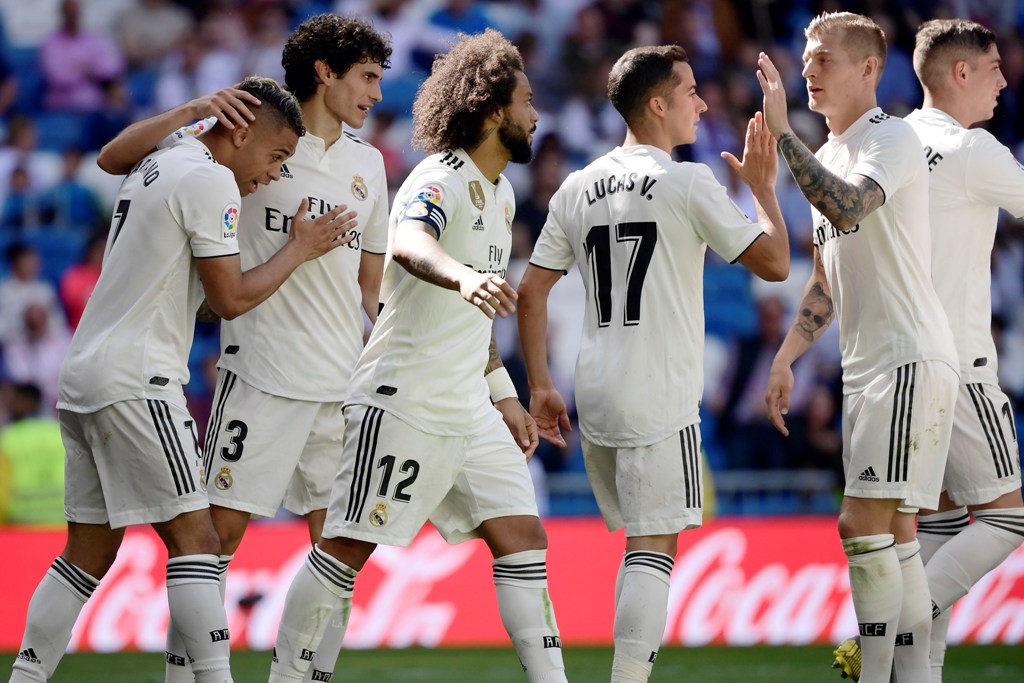 Real Madrid se impuso al Villarreal (AFP)