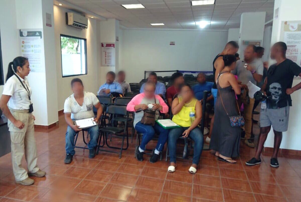 Las oficinas comenzaron a atender a los migrantes. (INM)