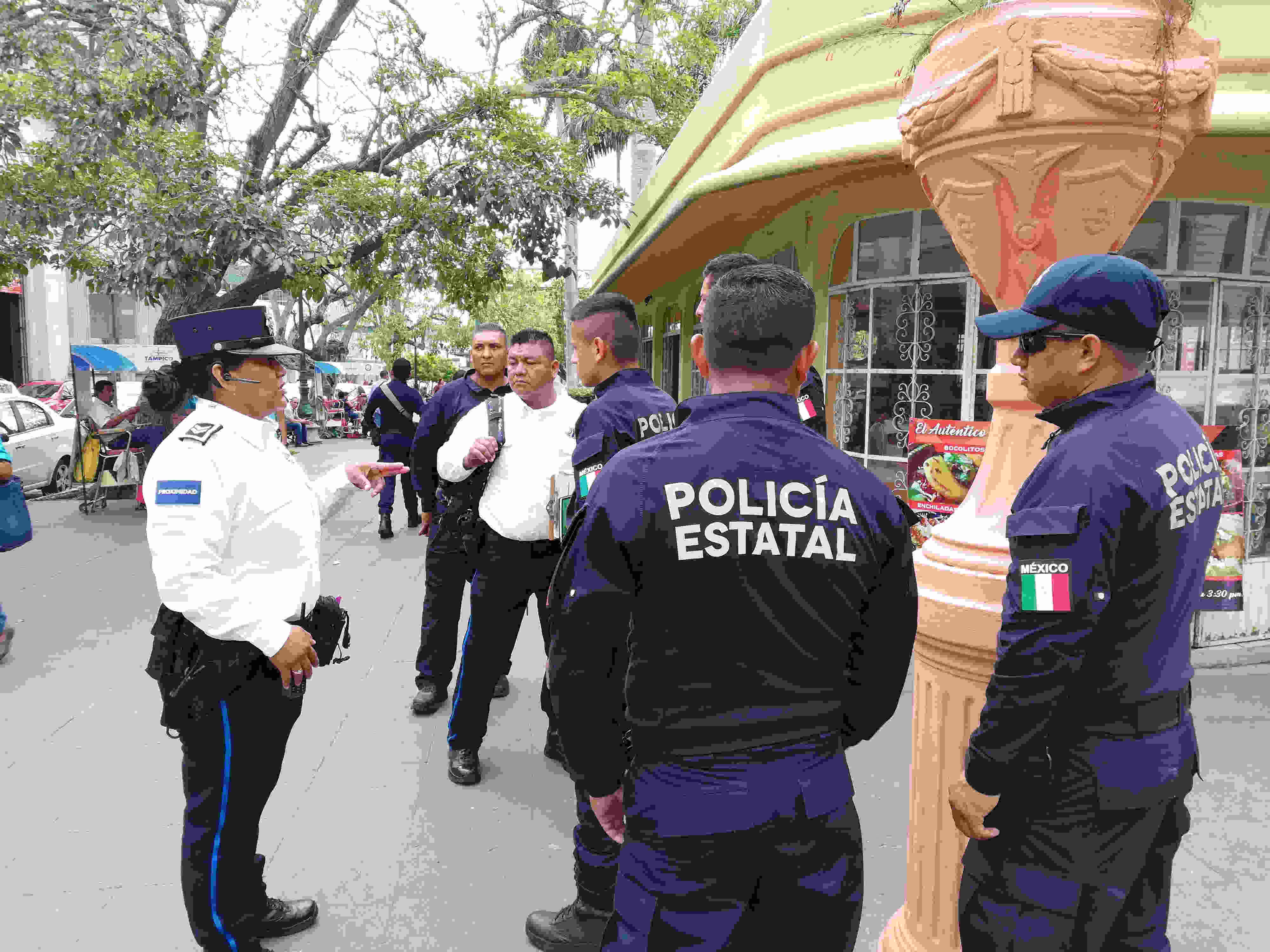 Llegan más elementos de vigilancia a Tampico.