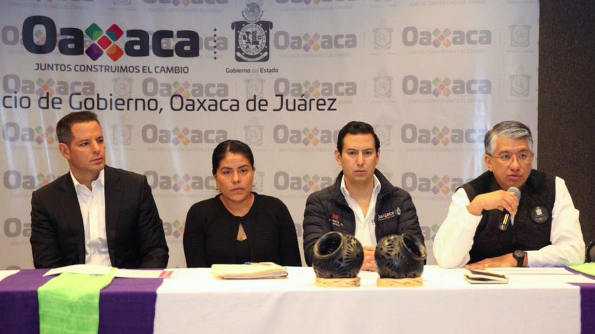 El secretario de Contraloría y Transparencia Gubernamental de Oaxaca, José Ángel Díaz.