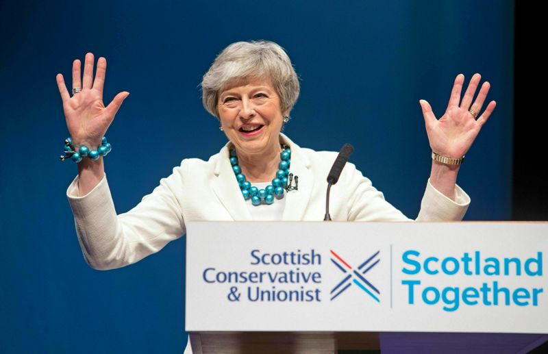 Theresa May. (Reuters)