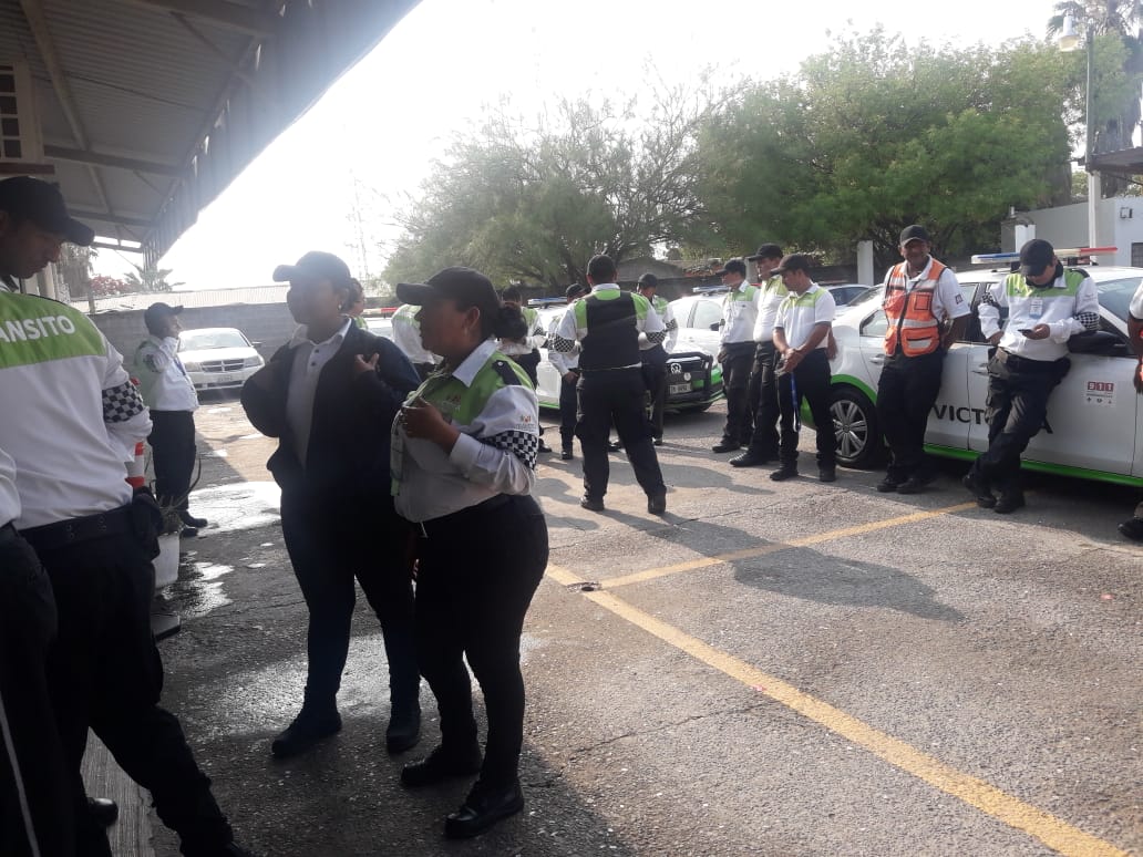 Tránsitos se manifestaron en Ciudad Victoria.