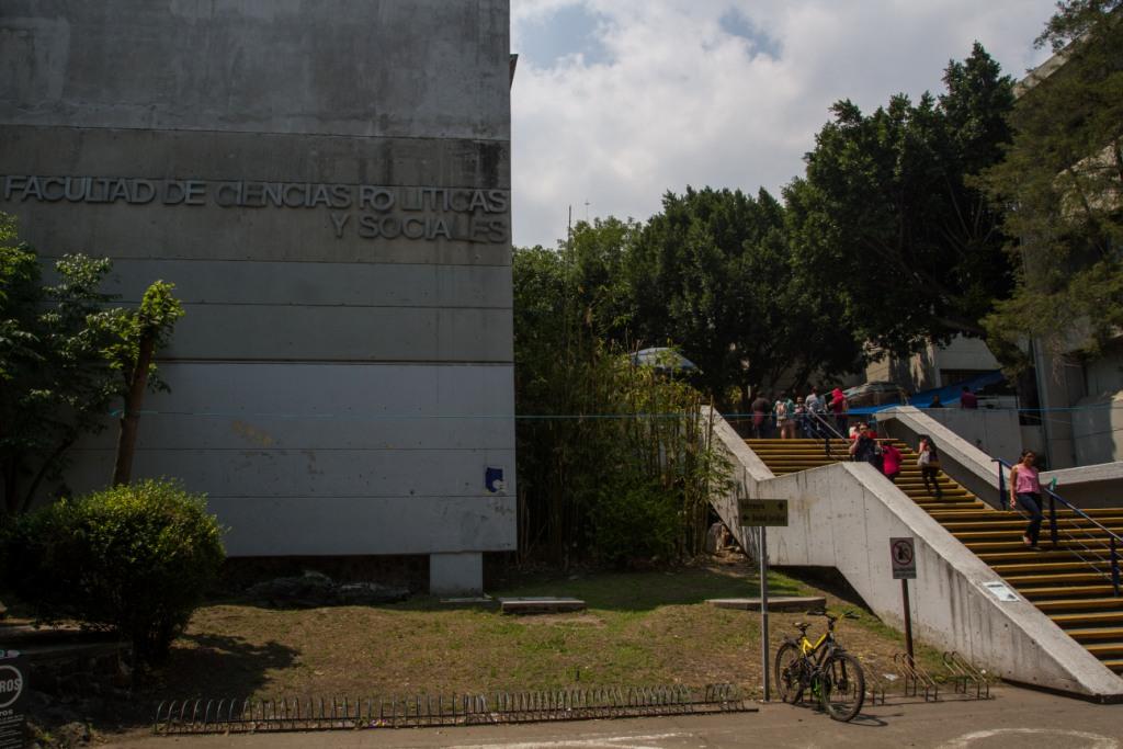 Fotos de Facultad de Ciencias Políticas y Sociales de la UNAM. (Cuartoscuro)