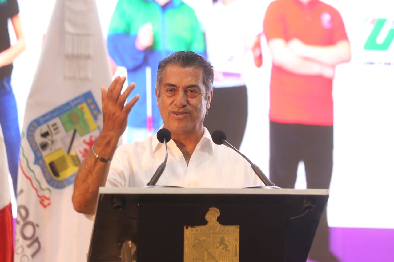 Jaime Rodríguez Calderón, gobernador de Nuevo León. Foto: Leonel Rocha