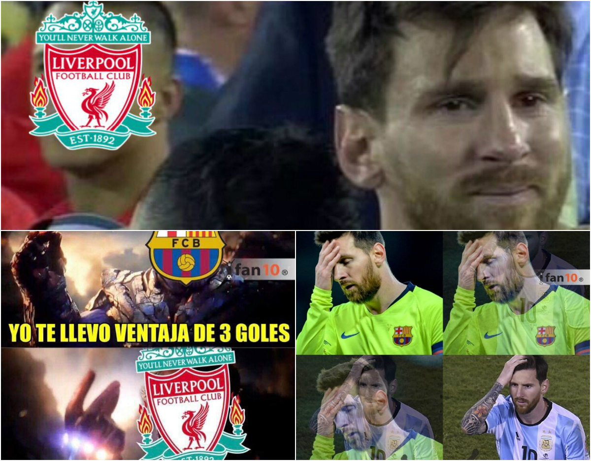 Los mejores memes de la eliminación del Barcelona en Champions League (Especial)