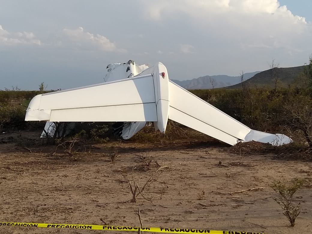 La unidad está se proyectó al suelo a unos 400 kilómetros por hora. (Iván Sánchez)