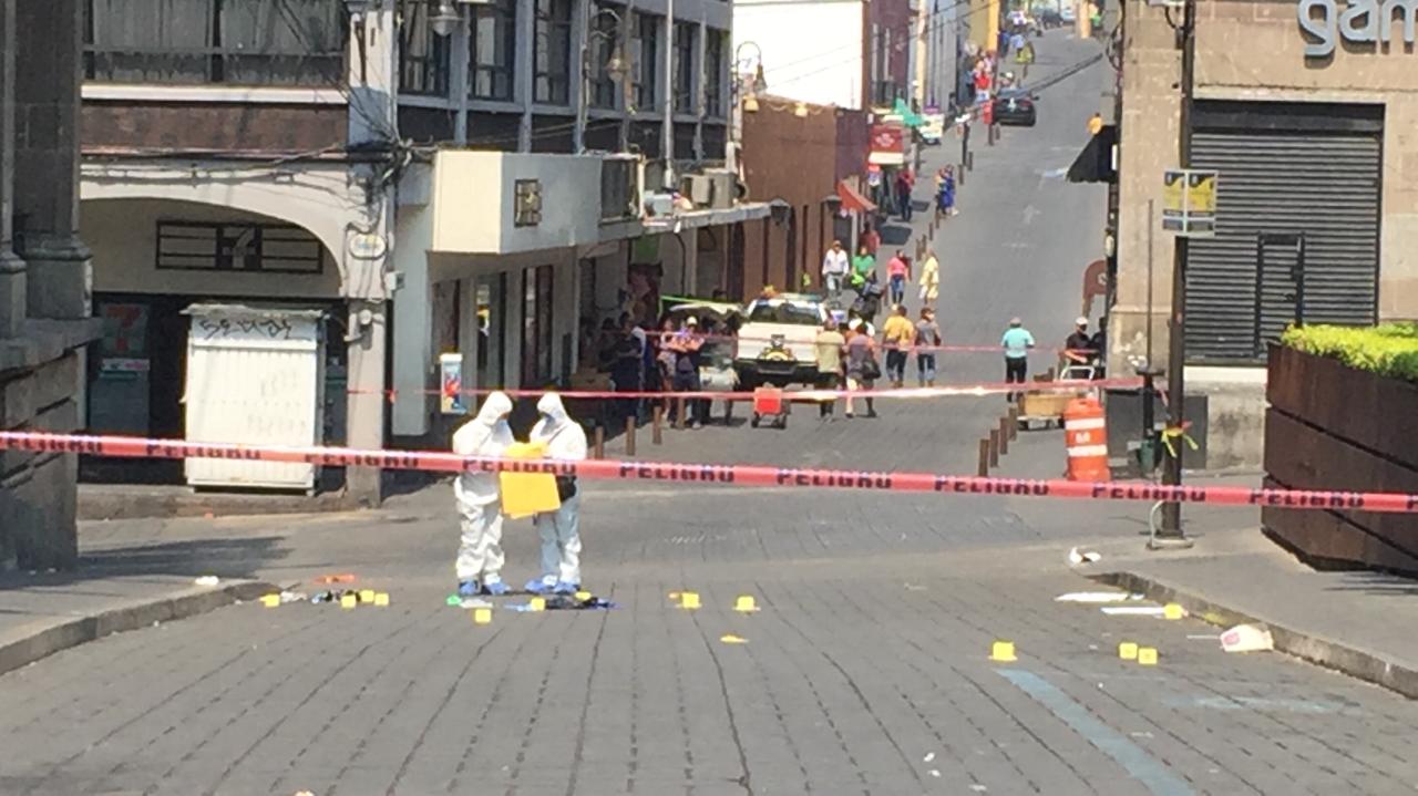 La balacera ocurrió cerca de las 10:15 horas. / Especial