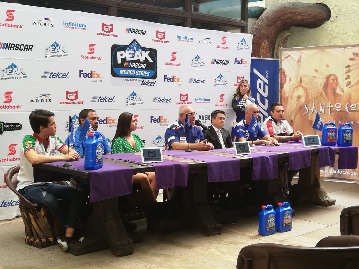 Este 19 de mayo la Nascar Peak México, llegará al Trióvalo Internacional de Cajititlán. (Marilú tovar)