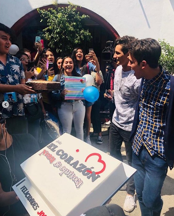 La serie de los Aristemo inició con sus grabaciones (Instagram: Televisa).