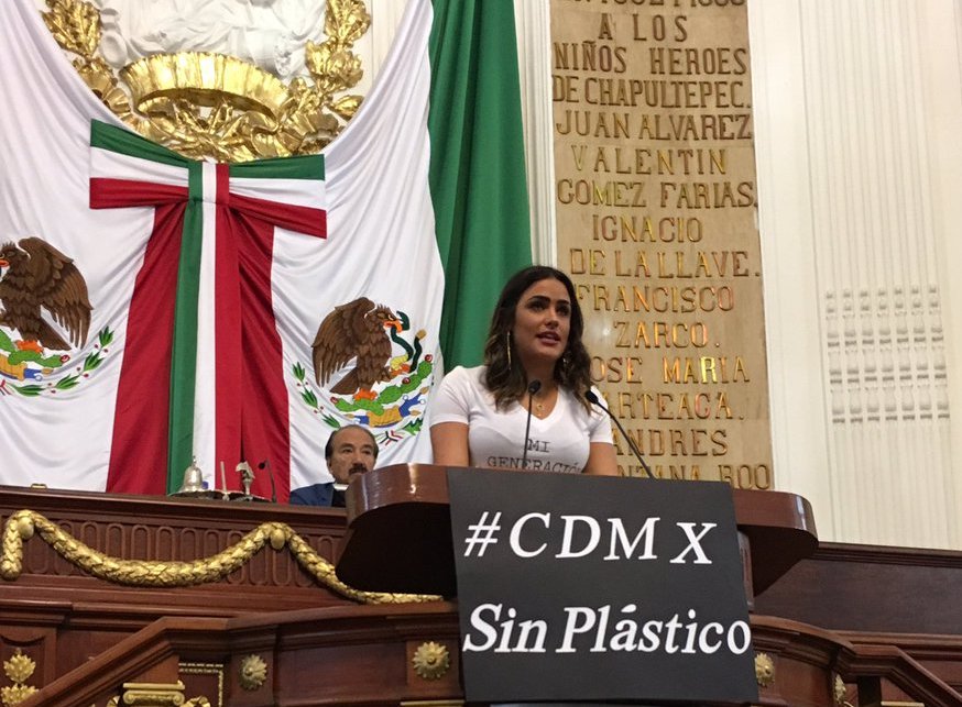 El Congreso de CdMx aprobó la iniciativa para prohibir los plásticos de un solo uso. | Twitter @Congreso_CdMex