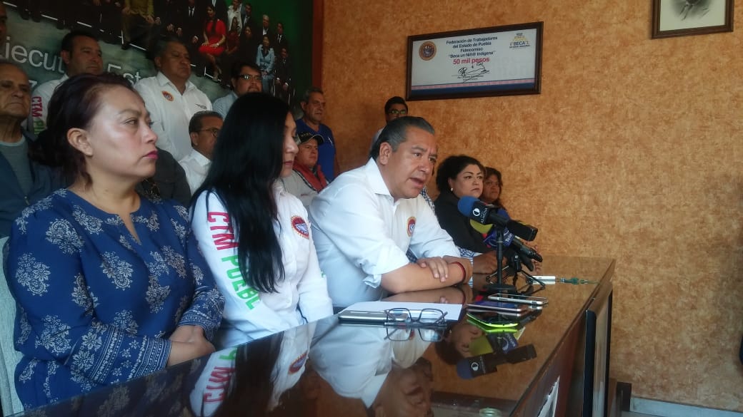 Aseguró que la decisión de apoyar a Barbosa Huerta fue consultada con el dirigente nacional de la CTM, Carlos Aceves del Olmo  (Verónica López)