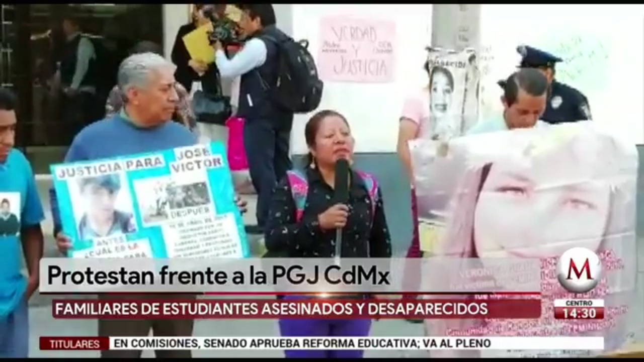 Familiares de estudiantes desaparecidos protestan frente a PGJ- Grupo ...