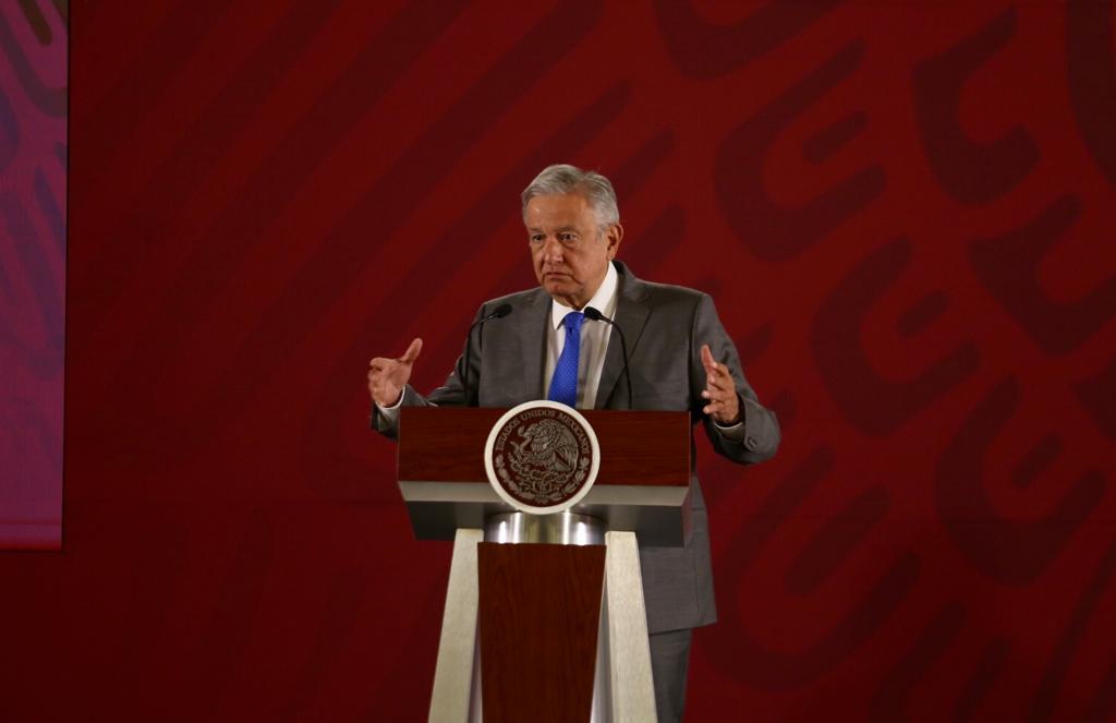 López Obrador informó que la nueva refinería se concluirá en mayo de 2022. | Jorge Carballo