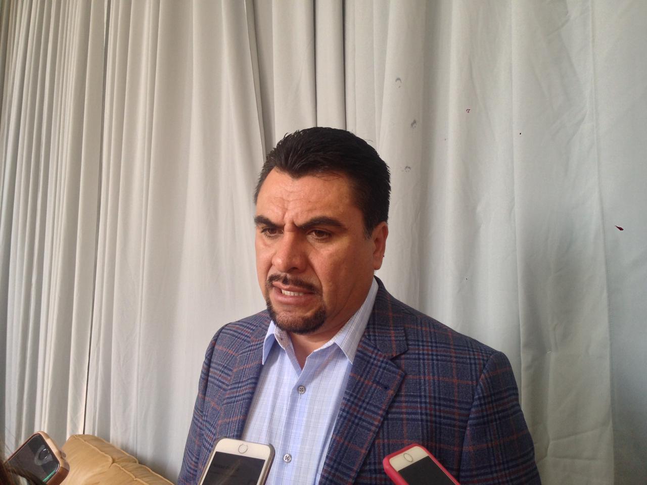 Luis Enrique Morales Acosta, secretario general del SNTE en Hidalgo. (Teodoro Santos)