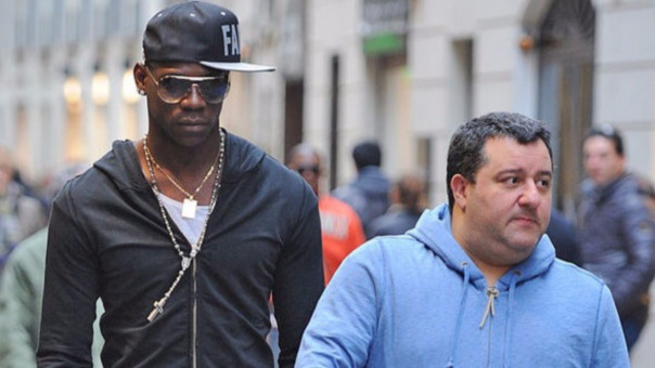 Carmine Raiola y Mario Balotelli (Especial)