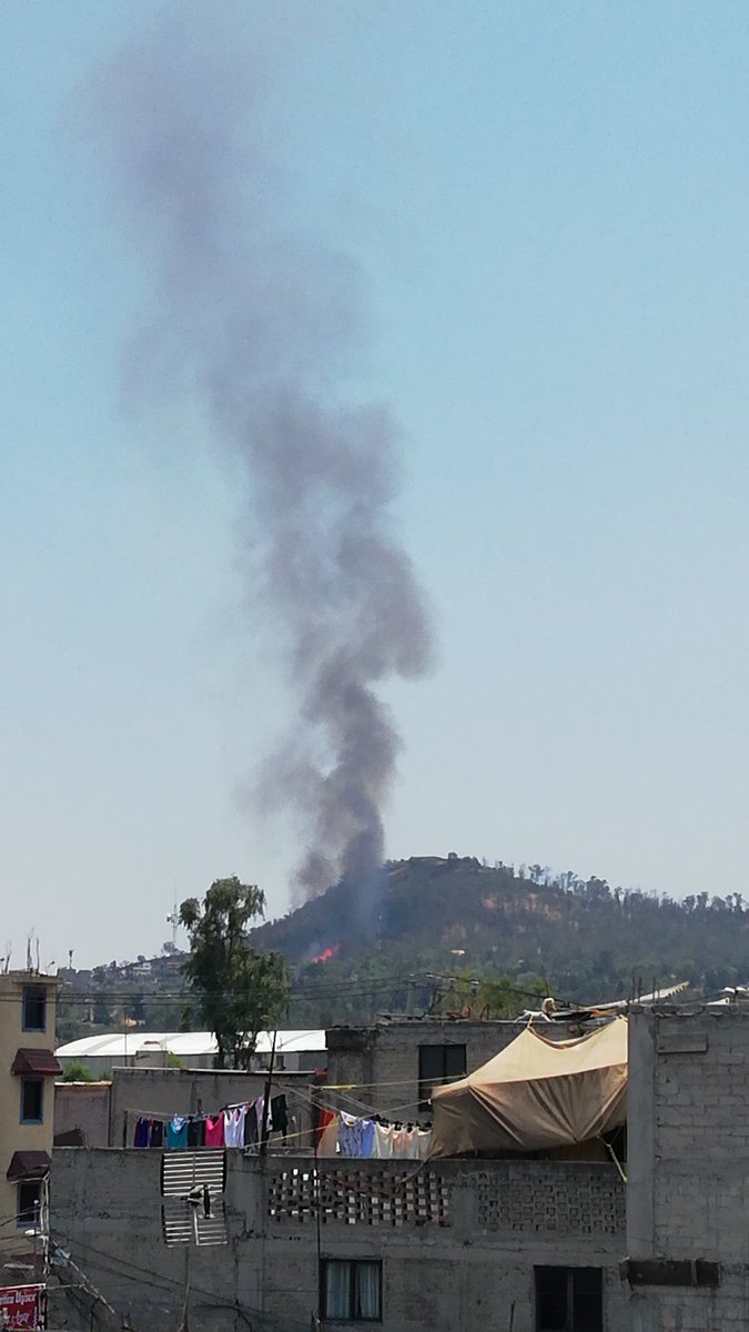 El incendio pudo ser provocado por las altas temperaturas. @ErickDac19