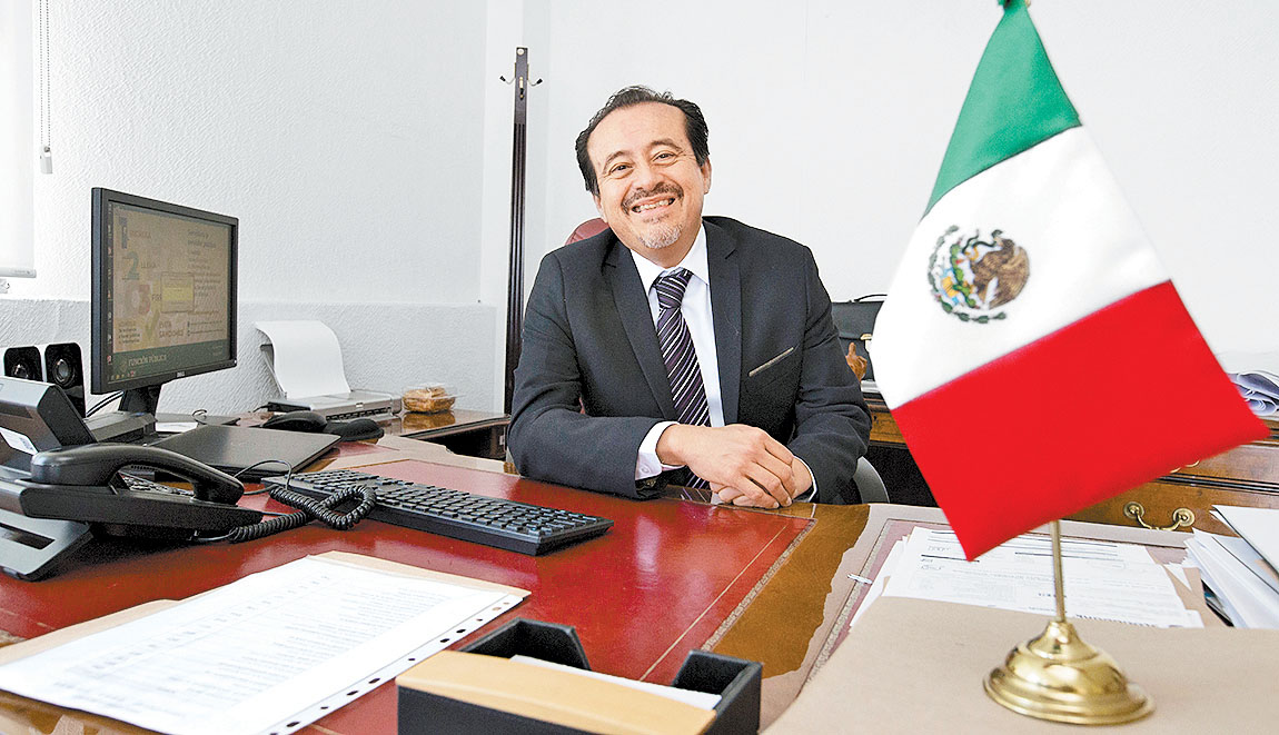 El titular del organismo defensor. (Jesús Quintanar)