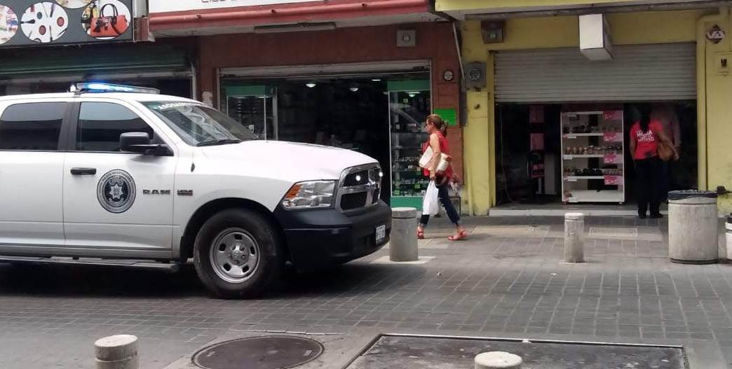 Investigan robo en Tampico.