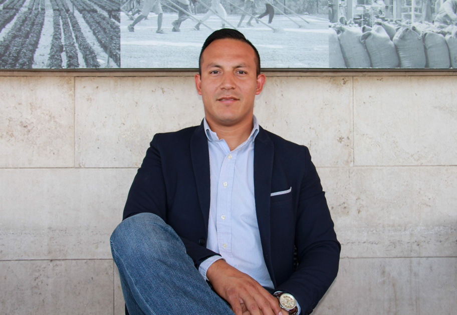 Adán Arturo Briones Ayala, entrenador de taekwondo. (Michael Nájera)