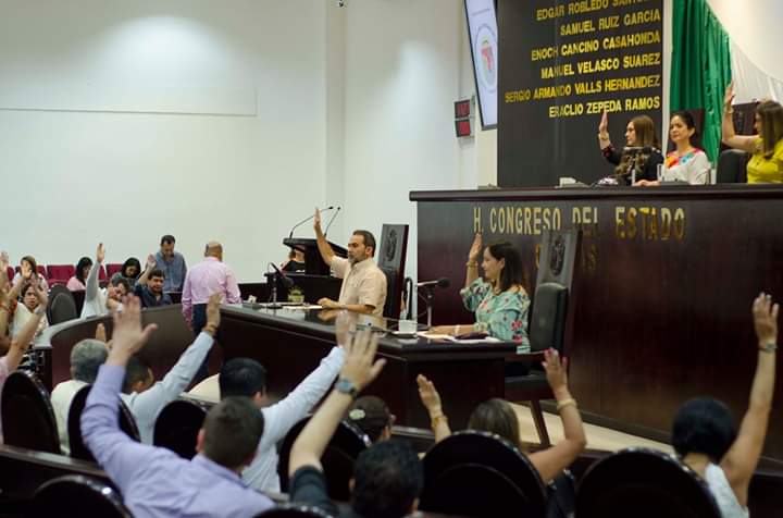 El dictamen de reforma educativa fue aprobado por unanimidad en el Congreso de Chiapas. (Especial)