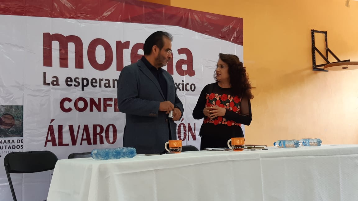 Dolores Padierna y René Bejarano advirtieron que hay mucha desinformación respecto al Plan Nacional de Desarrollo (Alberto Valiente)
