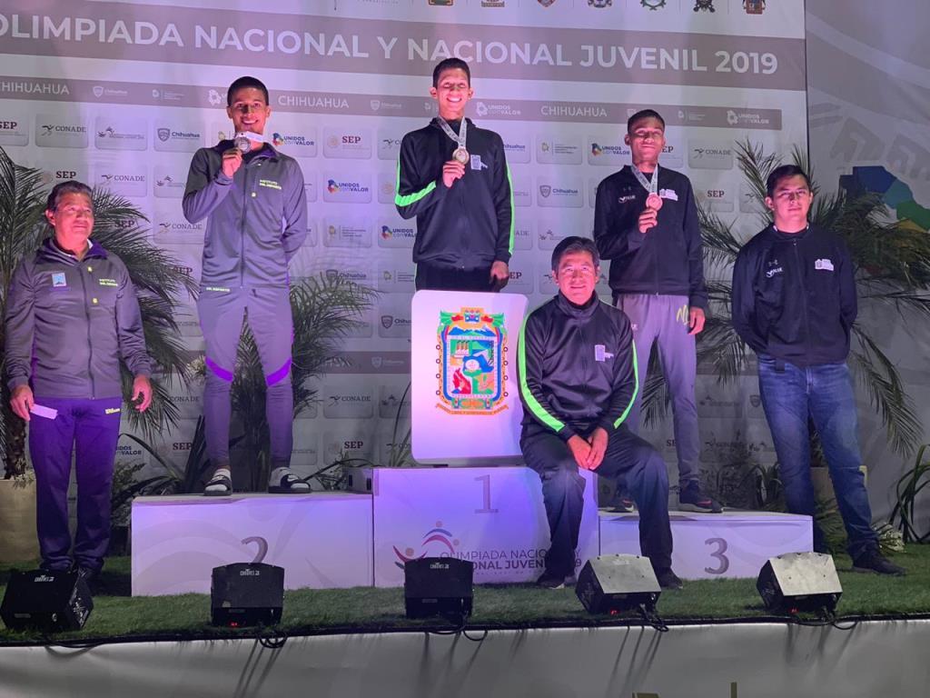 Gerardo Lomelí Ponce, se convirtió en triple medallista dorado (Especial)