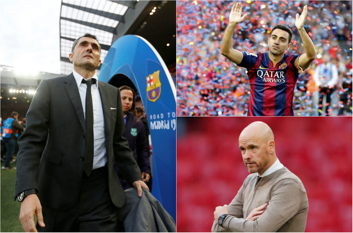 Los posibles sustitutos de Ernesto Valverde como director técnico del Barcelona (Reuters / EFE)