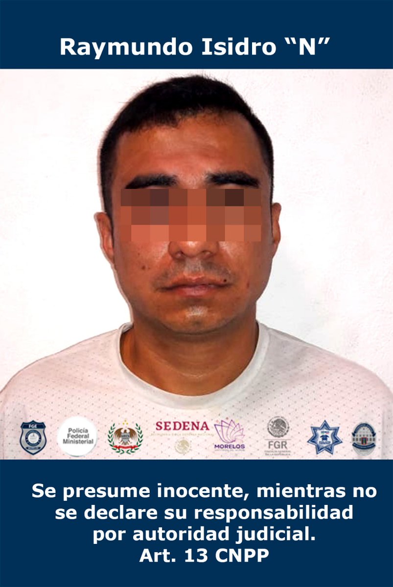 'El Ray' fue detenido en Puebla.
