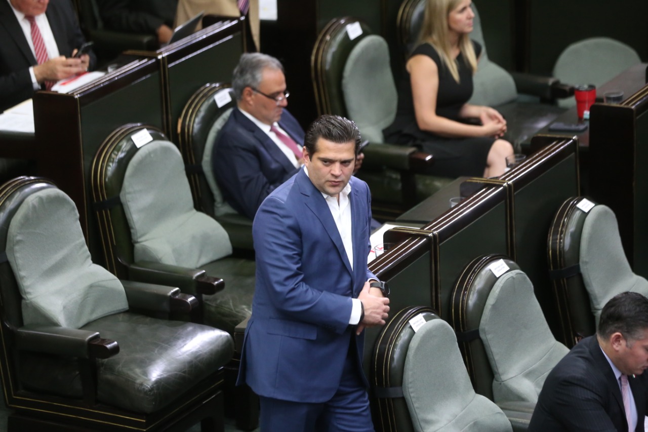 Francisco Cienfuegos, coordinador de la bancada del PRI en el Congreso. Foto: Leonel Rocha