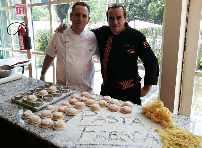 El grupo de chefs ofrece un sabor mediterráneo. Pamela Grande