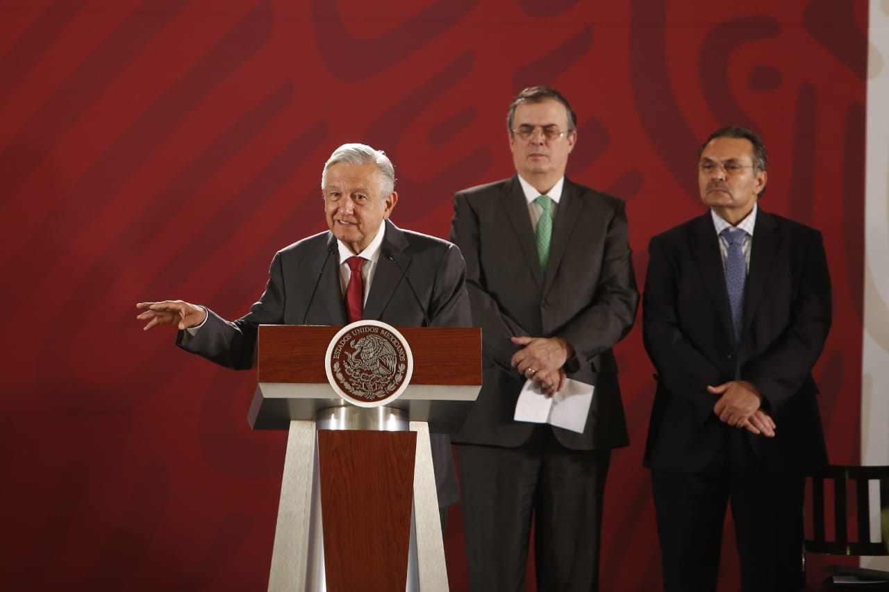 López Obrador anunció un acuerdo para ampliar fondo revolvente de Pemex. (Ariana Pérez | Milenio)